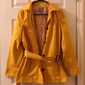 Small Yellow Banana Republic Jacket Coat